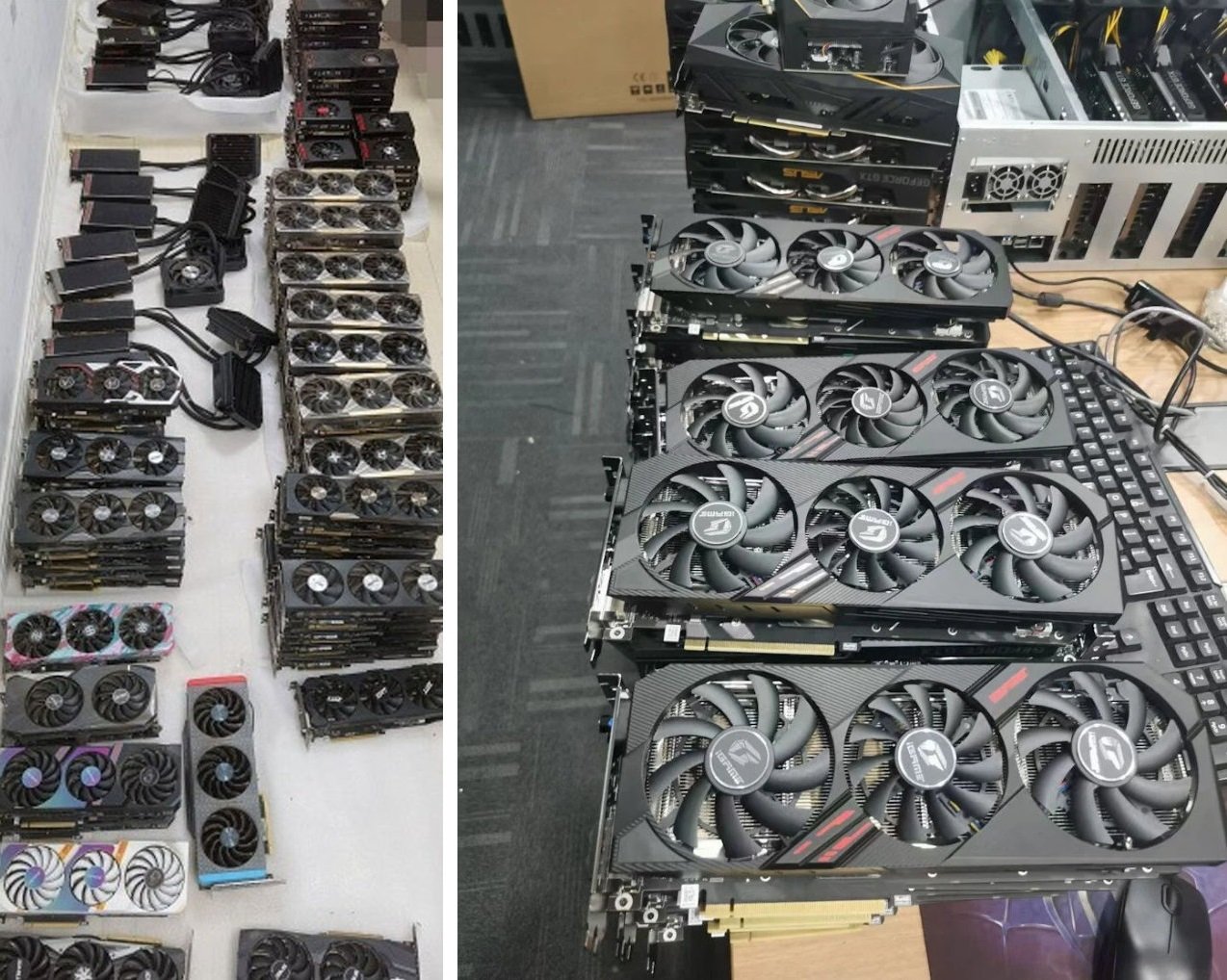 Китайские майнеры наводнили рынок дешёвыми видеокартами — GeForce RTX 3060 можно найти за $270