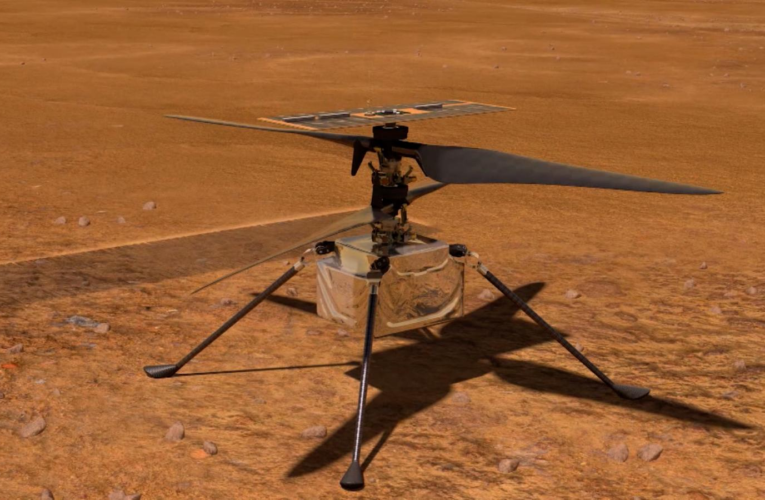 NASA опубликовало видео, которое снял марсианский вертолёт Ingenuity во время полёта на 704 метра